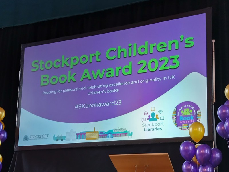 Stockport Children’s Book Award&nbsp;winner!